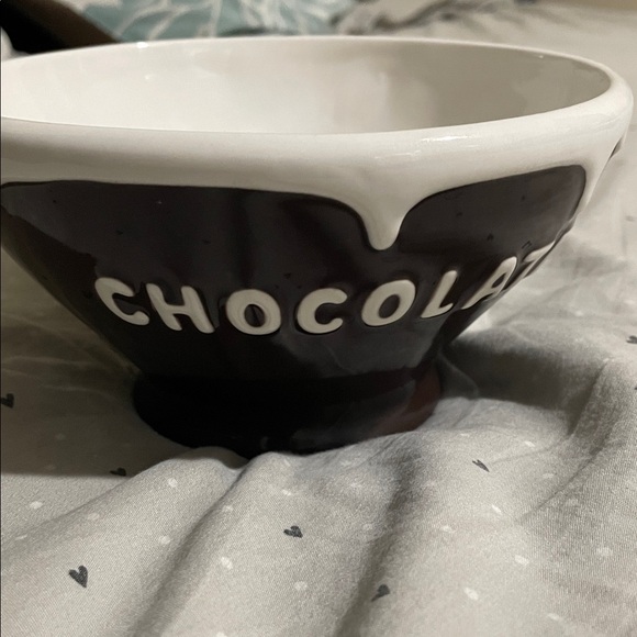 Pottery Barn Chocolate Ceramic Bowl - Picture 8 of 8